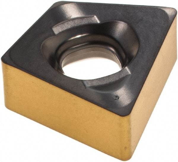 Iscar - XNMU130608 MM Grade IC830 Carbide Milling Insert - TiAlN/TiN Finish, 0.335" Thick, 0.031" Corner Radius - A1 Tooling