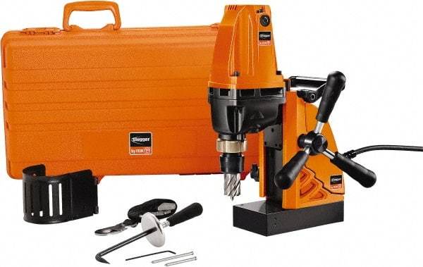 Fein - 3/4" Chuck, 2" Travel, Portable Magnetic Drill Press - 680 RPM, 750 Watts - A1 Tooling