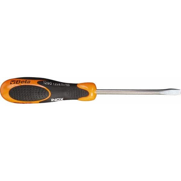 Beta - 4mm Blade Width, 7-1/2" OAL, Standard Slotted Screwdriver - A1 Tooling