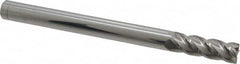 Accupro - 1/2", 4 Flute, Single End, Solid Carbide, 0.02" Corner Radius End Mill - 6" OAL, 40° Helix, Right Hand Flute, 1-1/2" LOC, Right Hand Cut - A1 Tooling