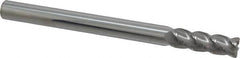 Accupro - 1/2", 4 Flute, Single End, Solid Carbide, 0.045" Corner Radius End Mill - 6" OAL, 40° Helix, Right Hand Flute, 1-1/2" LOC, Right Hand Cut - A1 Tooling