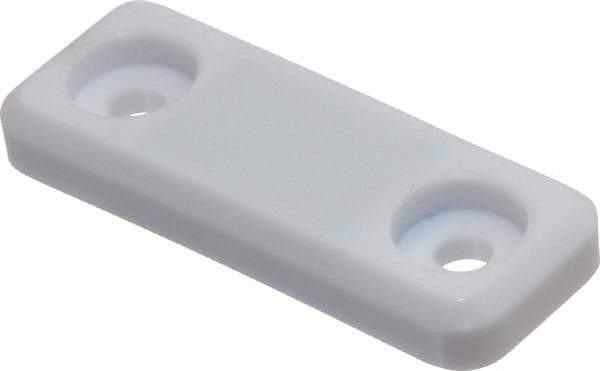 Sugatsune - 1-25/32" Long x 17" Wide x 5.6" High, Polyacetal & Steel Sealed Counterplate Catch - White Finish - A1 Tooling