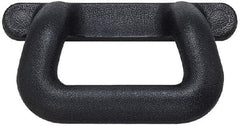 Sugatsune - Polyurethane Around Steel Core Chest Handle - 175mm Wide x 2-39/64" High, Black Coated, 2 Holes - A1 Tooling