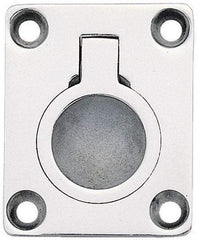 Sugatsune - Polished Finish 316 Stainless Steel Trap Door Ring - 23/64" Mortise Depth, 1-7/8" High x 1-1/2" Wide - A1 Tooling