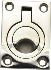 Sugatsune - Polished Finish 316 Stainless Steel Trap Door Ring - 23/64" Mortise Depth, 2-15/32" High x 1-47/64" Wide - A1 Tooling