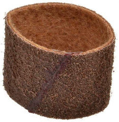 Brite Star - 3" Wide x 10-11/16" OAL, 80 Grit, Aluminum Oxide Abrasive Belt - Aluminum Oxide, Coarse, Nonwoven, Series SC-BS - A1 Tooling