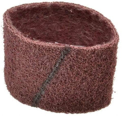 Brite Star - 3" Wide x 10-11/16" OAL, 120 Grit, Aluminum Oxide Abrasive Belt - Aluminum Oxide, Medium, Nonwoven, Series SC-BS - A1 Tooling