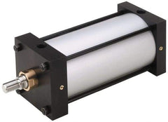 Parker - 8" Stroke x 6" Bore Double Acting Air Cylinder - 3/4 Port, 1-14 Rod Thread, 250 Max psi, -10 to 165°F - A1 Tooling