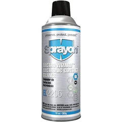 Sprayon - 10 Ounce Aerosol Electrical Grade Cleaner/Degreaser - 12,500 Volt Dielectric Strength, Flammable, Plastic Safe - A1 Tooling