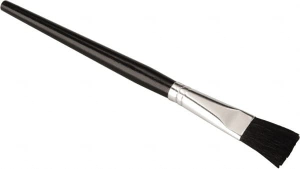 Premier Paint Roller - Hog Artist's Paint Brush - 1" Wide, 1-1/4" Bristle Length, 6" Wood Handle - A1 Tooling