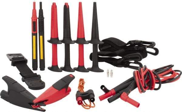 Fluke - 8 Piece, Test Lead Set - 600 Volt Max - A1 Tooling