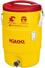 Igloo - 5 Gal Beverage Cooler - Plastic, Yellow/Red - A1 Tooling