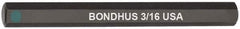 Bondhus - 3/16" Hex Drive Bit - 2" OAL - A1 Tooling