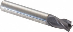 Accupro - 5/16", 3 Flute, Single End, Solid Carbide, 0.0150 - 0.0200" Corner Radius End Mill - 2" OAL, Right Hand Flute, 7/16" LOC, Right Hand Cut - A1 Tooling