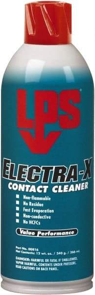 LPS - 12 Ounce Aerosol Contact Cleaner - 9,000 Volt Dielectric Strength, Nonflammable - A1 Tooling