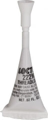 Loctite - 0.5 mL, Purple, Low Strength Liquid Threadlocker - Series 222MS, 24 hr Full Cure Time, Hand Tool Removal - A1 Tooling