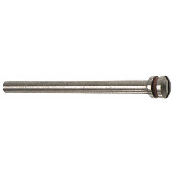 3/32 Inch Shank Abrasive Point Mandrel 1-3/4 Inch Length, 40,000 Max RPM, 1/16 Inch Hole Compatibility, for Felt Bobs, Small Buffs, Small Wheels and Stones