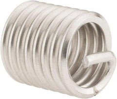 Recoil - 1/2-13 UNC, 3/4" OAL, Free Running Helical Insert - 7-7/8 Free Coils, Tanged, Stainless Steel, Bright Finish, 1-1/2D Insert Length - A1 Tooling