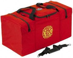 Ergodyne - 2 Pocket, 6750 Cubic Inch, 1000D Nylon Empty Gear Bag - 14 Inch Wide x 15 Inch Deep x 15 Inch High, Red, Fire and Rescue Logo, Model No. 5060 - A1 Tooling