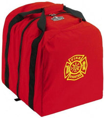 Ergodyne - 0 Pocket, 5400 Cubic Inch, 1000D Nylon Empty Gear Bag - 18 Inch Wide x 15 Inch Deep x 20 Inch High, Red, Fire and Rescue Logo, Model No. 5063 - A1 Tooling