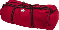 Ergodyne - 2 Pocket, 6,300 Cubic Inch, 600D Nylon Empty Duffel Bag - 36 Inch Wide x 15 Inch Deep x 15 Inch High, Red, Model No. 5020 - A1 Tooling