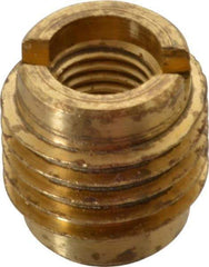 E-Z LOK - 5/16-24, Brass Knife Insert - 1/2" Drill, 1/2" Hole Diam, 5/8" Long, 3/4" Min Grip - A1 Tooling