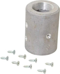 EVER-TITE Coupling Products - 1-1/4" Thread Sandblasting Nozzle Holder - 1-1/4" ID x 2-5/32" OD Hose, Aluminium - A1 Tooling