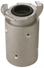 EVER-TITE Coupling Products - 1-1/2" ID x 2-3/8" OD Sandblaster Hose End - Aluminum, Rated to 100 PSI - A1 Tooling