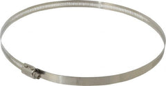 EVER-TITE Coupling Products - SAE Size 152, 2-1/2 to 10" Diam, Stainless Steel Worm Drive Clamp - 9/16" Wide, Material Grade 304 - A1 Tooling