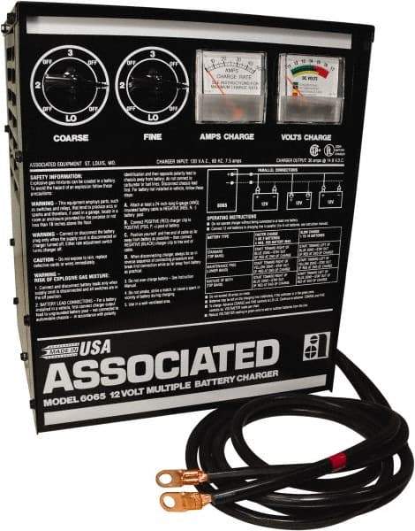 Associated Equipment - 12 Volt Battery Charger - 30 Amps - A1 Tooling