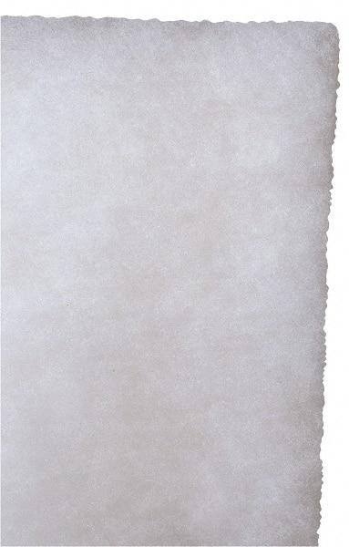 Made in USA - 25" High x 25" Wide x 1" Deep, Polyester Air Filter Media Pad - MERV 7, 1,302 CFM, 25% Capture Efficiency, 85 Arrestance Efficiency, 300 Max FPM, 180°F Max, Use with Any Unit - A1 Tooling