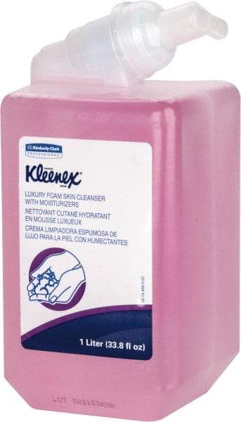 Kleenex - 1 L Dispenser Refill Foam Hand Cleaner - Moisturizing, Light Pink, Citrus Floral Scent - A1 Tooling