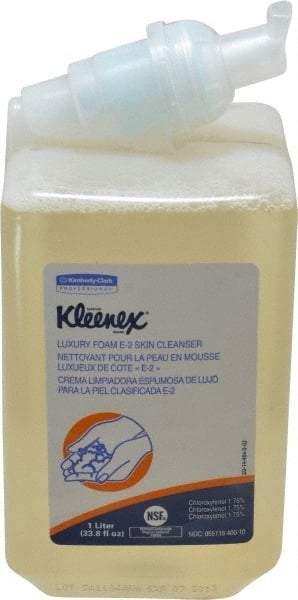 Kleenex - 1 L Dispenser Refill Foam Hand Cleaner - Clear, Medicinal Scent - A1 Tooling