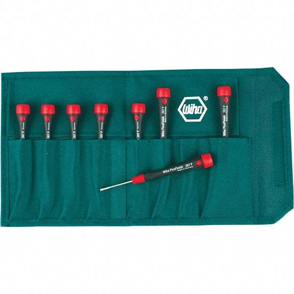 Wiha - 8 Piece Torx Screwdriver Set - Bit Sizes: Torx T1, T2, T3, T4, T5, T6, T-7 & T-8 - A1 Tooling