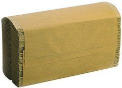 Ability One - Paper Towels; Type: C-Fold ; Color: Kraft ; Ply: 1 ; Width (Inch): 10-1/4 - Exact Industrial Supply