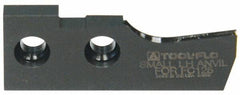 Hertel - Left Hand Cut, 1" Insert Width, Cutoff & Grooving Support Blade for Indexables - 0.812" Max Depth of Cut - A1 Tooling