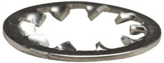 Made in USA - 1 Screw, 1.06" ID, Spring Steel Internal Tooth Lock Washer - 1.65" OD, Zinc-Plated, Grade 2 - A1 Tooling