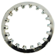 Value Collection - 5/8" Screw, 0.7" ID, Steel Internal Tooth Lock Washer - 0.968" OD, Zinc-Plated, Grade 1075 - A1 Tooling