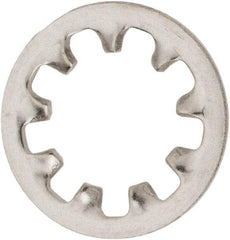 Value Collection - 3/8" Screw, 0.398" ID, Stainless Steel Internal Tooth Lock Washer - 0.692" OD, Uncoated, Grade 18-8 - A1 Tooling