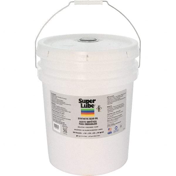 Synco Chemical - 5 Gal Pail, Synthetic Gear Oil - -40°F to 450°F, 680 St Viscosity at 40° C, ISO 680 - A1 Tooling