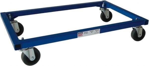 PRO-SOURCE - 400 Lb Capacity Steel Dual Purpose Dolly - 25" Long x 15" Wide x 3" High, 3" Wheels - A1 Tooling