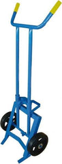 PRO-SOURCE - 1,000 Lb Load Capacity, 55 Gal Drum Hand Truck - 24-1/2" Wide x 62" High, 2 Wheels - A1 Tooling