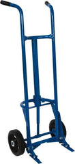 PRO-SOURCE - 1,000 Lb Load Capacity, 55 Gal Drum Hand Truck - 23-3/4" Wide x 61" High, 2 Wheels - A1 Tooling