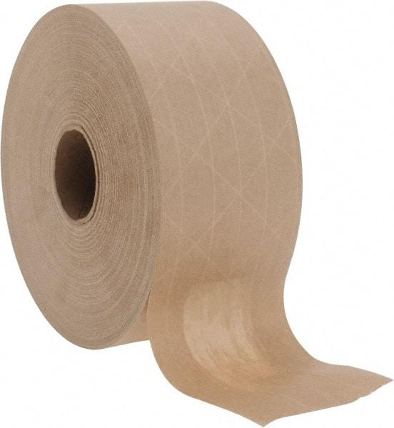 Made in USA - 3" x 150 Yd Natural (Color) Sealing Tape - Paper Backing, 5.3 mil Thick, Series SPIN3 - A1 Tooling