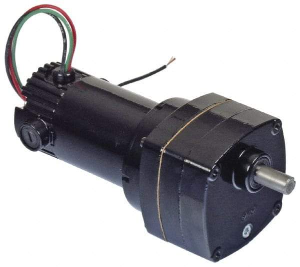 Bison Gear - 90 VDC, 6.6 RPM, 271.3:1 Gear Ratio, Parallel Gearmotor - 100 Torque, 1/40 hp, TENV Enclosure - A1 Tooling