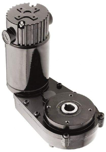 Bison Gear - 90 VDC, 65 RPM, 27.9:1 Gear Ratio, Parallel Offset Gearmotor - 26 Frame, 107 Torque, 1/8 hp, TENV Enclosure - A1 Tooling