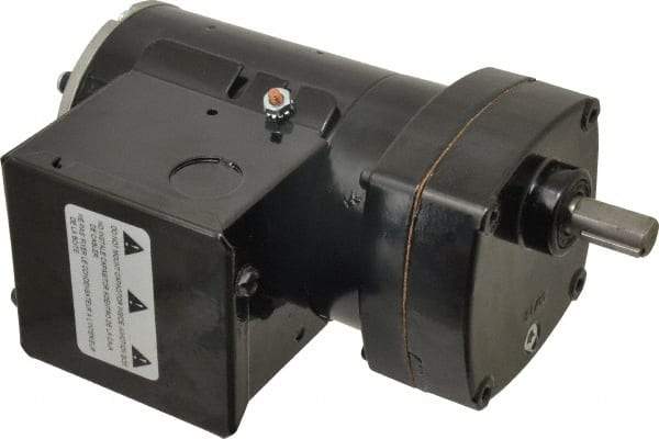 Bison Gear - 115 Volt, 63 RPM, 25.2:1 Gear Ratio, Parallel Gearmotor - 49 Torque, 1/20 hp, TENV Enclosure - A1 Tooling