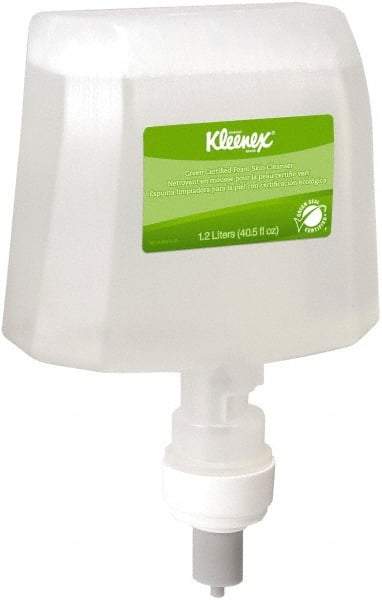 Kleenex - 1,200 mL Dispenser Refill Foam Soap - White, Fragrance Free Scent - A1 Tooling