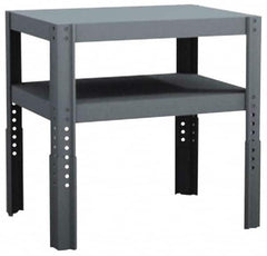 Value Collection - 24 Wide x 18" Deep x 18 to 24" High, Steel Work Table - Comfort Edge, Adjustable Height Legs - A1 Tooling