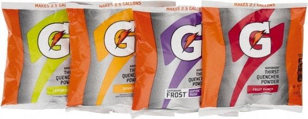 Gatorade - 21 oz Pack Assorted Flavors Activity Drink - Powdered, Yields 2.5 Gal - A1 Tooling